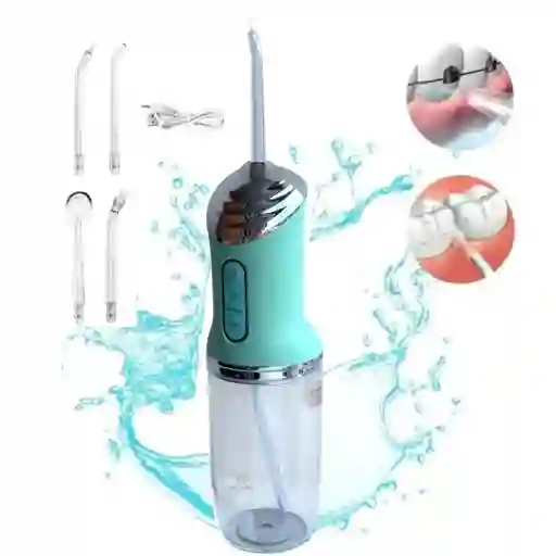 Irrigador Dental Portatil Limpieza Profunda Dientes Y Encias