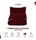 Cubrelecho Térmico Doble Funda Almohadas Cama Doble Inn Home Vinotinto