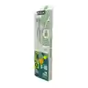 Cable De Carga Y Datos 1 Metro 6a Tipo C Siliconado S-16 Pzx