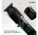 Patillera Recargable Inalambrica Con Guías Diseño Trasparente Ergonomic Clipper Innovo