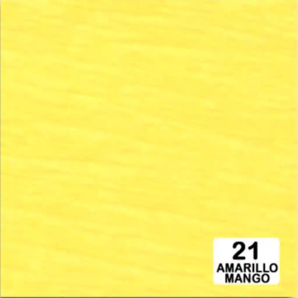 Papel Crepe - Amarillo Mango