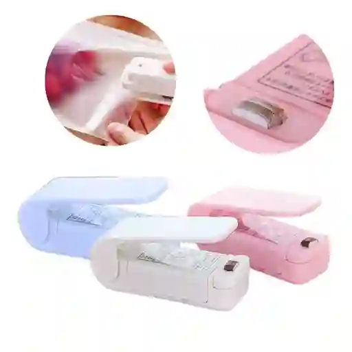 Mini Sellador De Bolsas Portátil A Batería