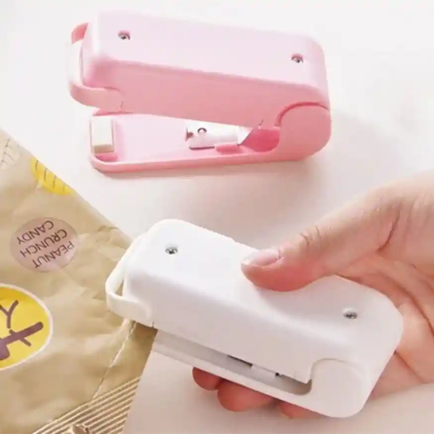 Mini Sellador De Bolsas Portátil A Batería