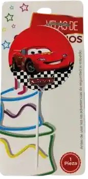Vela Personaje Cars