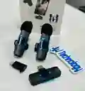 Microfono De Solapa Inalambrico K9 Para Celular Iphone Y Tipo C
