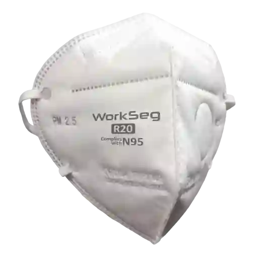 Tapaboca N95 Blanco Doblable