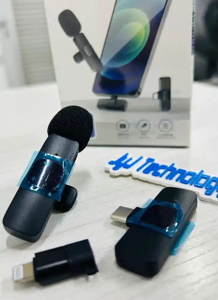 Microfono De Solapa K8 Para Iphone Y Tipo C