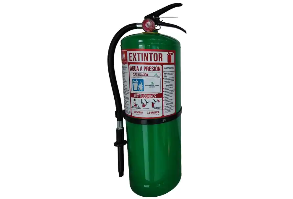 Extintor Agua Verde Hierro
