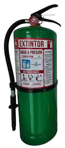 Extintor Agua Verde Hierro