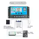 Controlador De Carga 10 Amperios Pwm Solar Cargador Usbdual