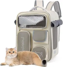 Mochila Morral Bolso Plegable Para Mascotas Perro Y Gato