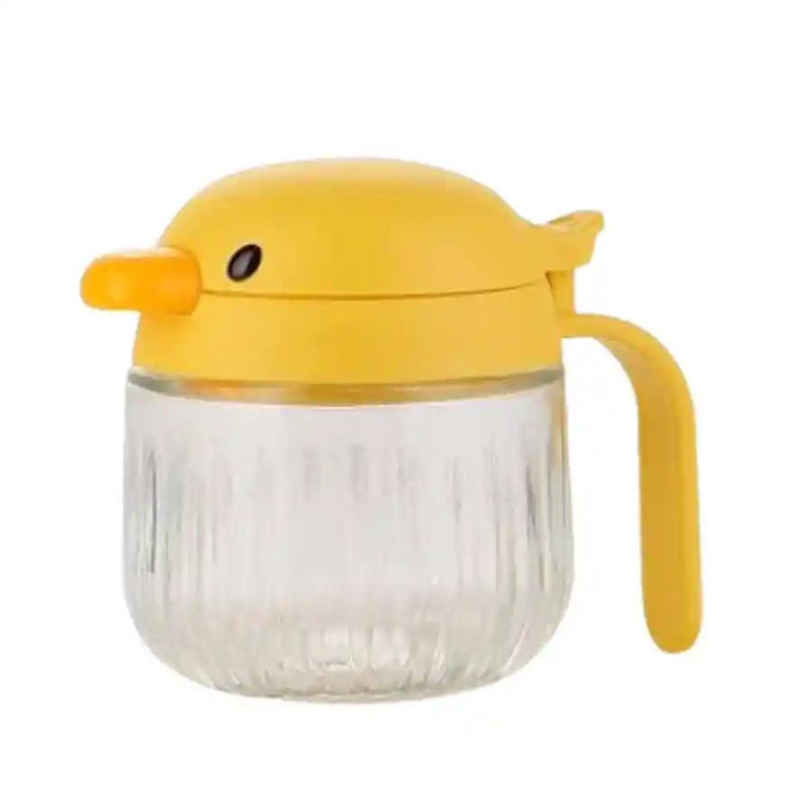 Botella De Condimento De Pato Con Cucharita