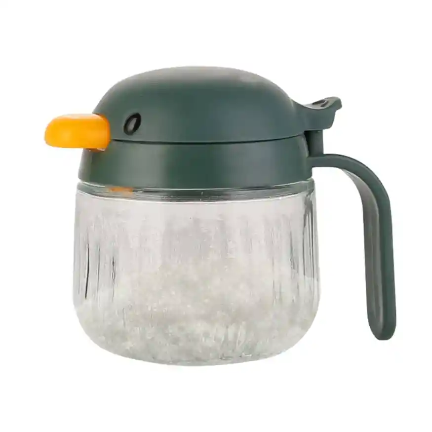 Botella De Condimento De Pato Con Cucharita