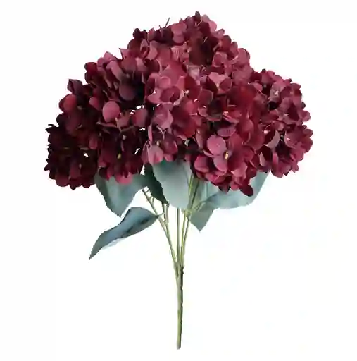Bouquet De Hortensia Roja