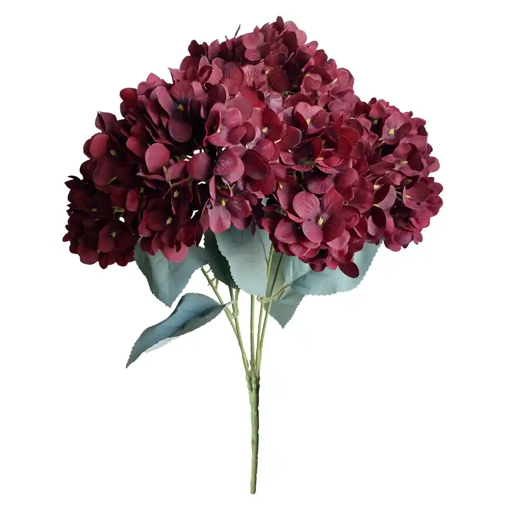 Bouquet De Hortensia Roja