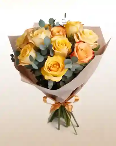 Bouquet De Rosas Amarillas