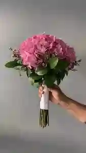 Bouquet De Hortensia Rosada