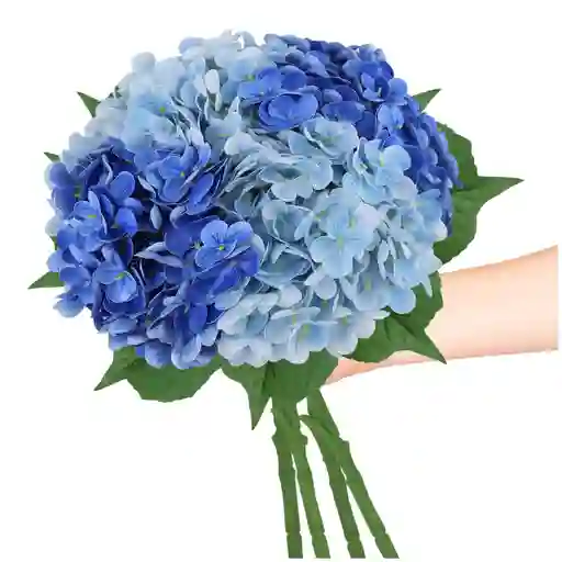 Bouquet De Hortensia Azul