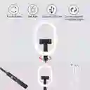 Aro De Luz Portatil Selfie Con Trípode Y Control Bluetooth - Iluminación Profesional Para Fotos Y Videos