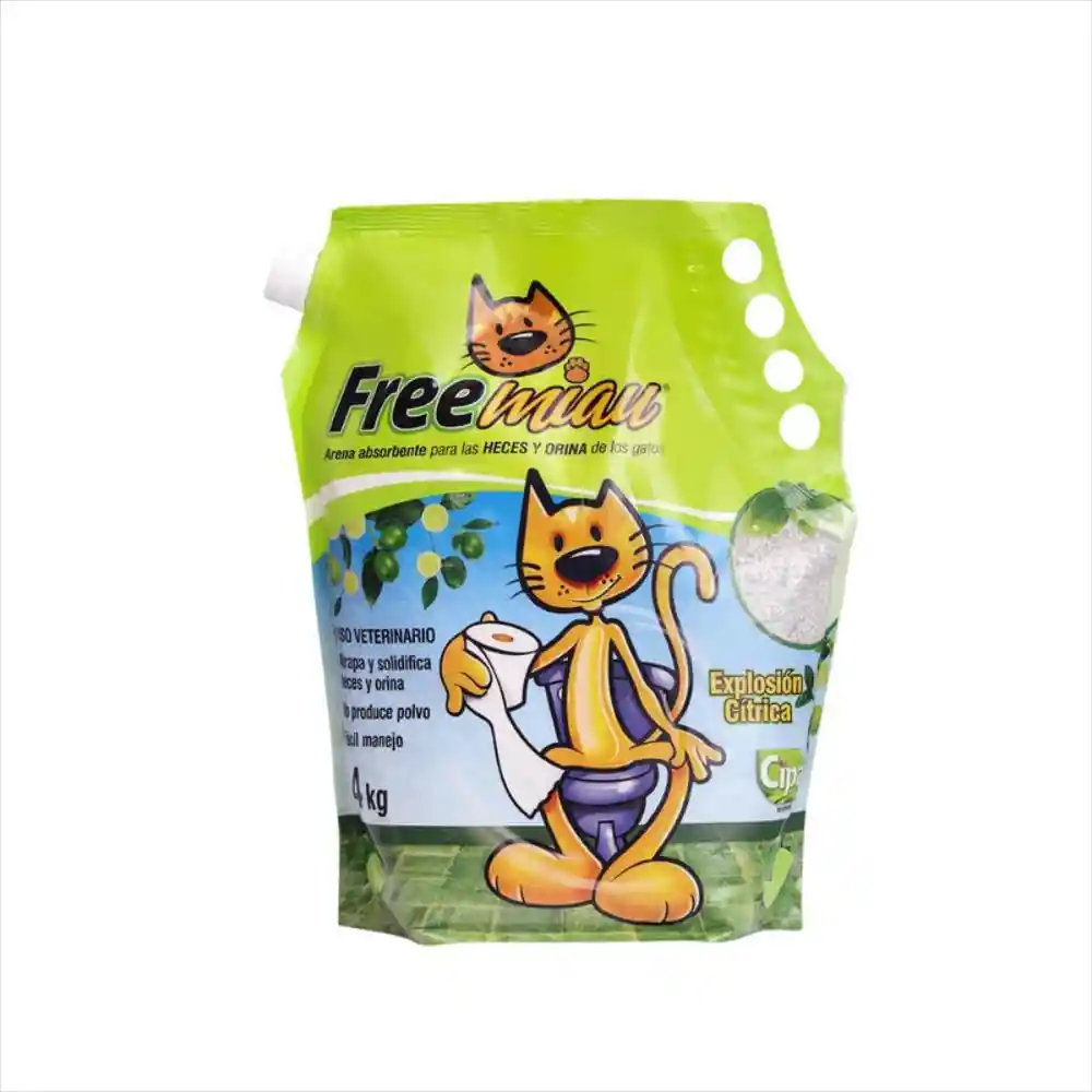 Arena Free Miau Citrica - 4 Kg