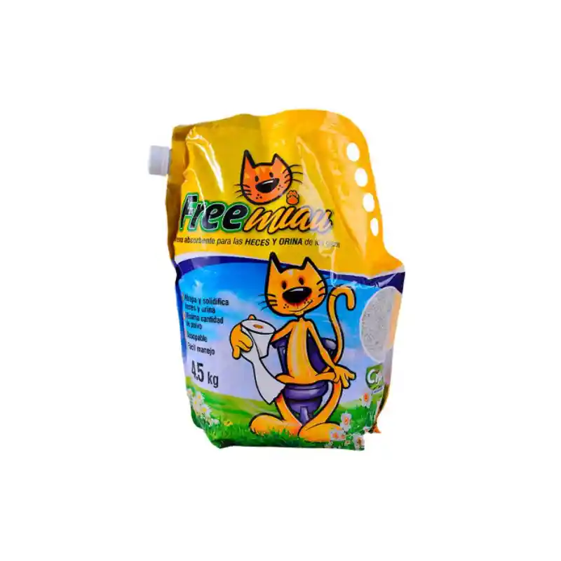 Arena Free Miau Manzanilla - 25 Kg