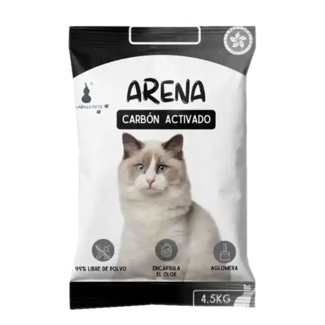 Arena Marca Calabaza Carbon Activado - 4.5 Kg