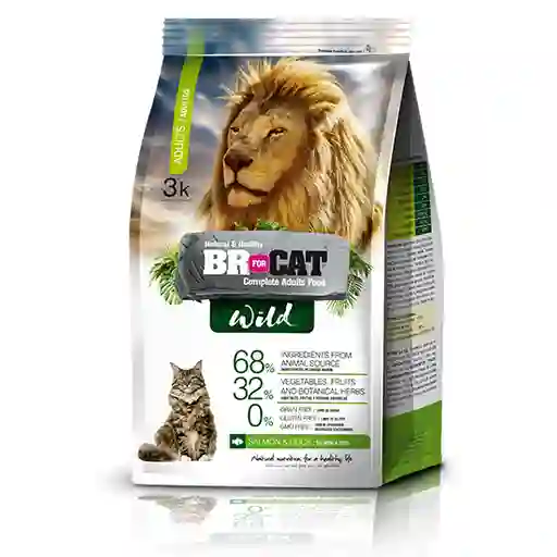 Br Cat Wild Adulto - 1 Kg