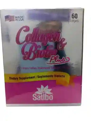 Colageno Y Biotina Plux X 60 Softgels Satibo