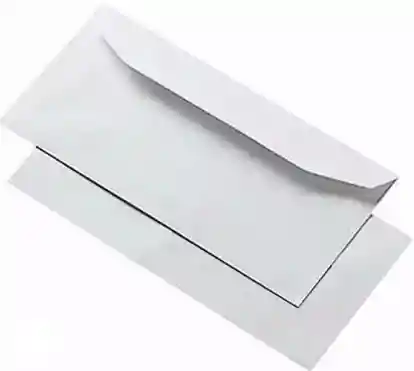 Sobre Blanco Rectangular 16x9 Cm Und