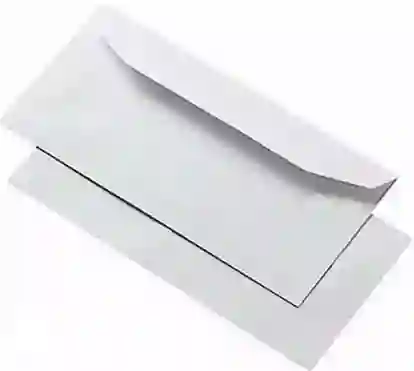 Sobre Blanco Rectangular 16x9 Cm Und