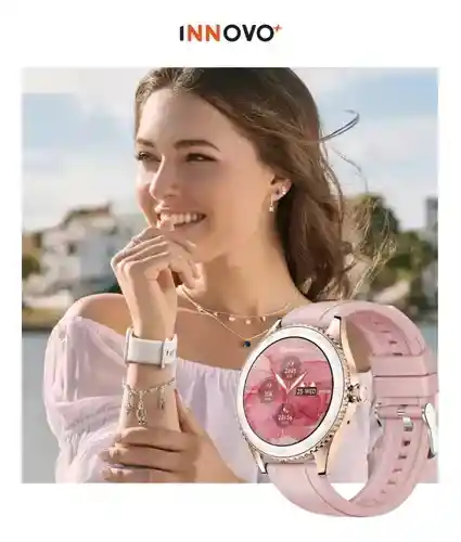 Smartwatch Sumergible Alta Gama Aurafit Luna Mobulaa Chat Gpt Llamadas Innovo Tech