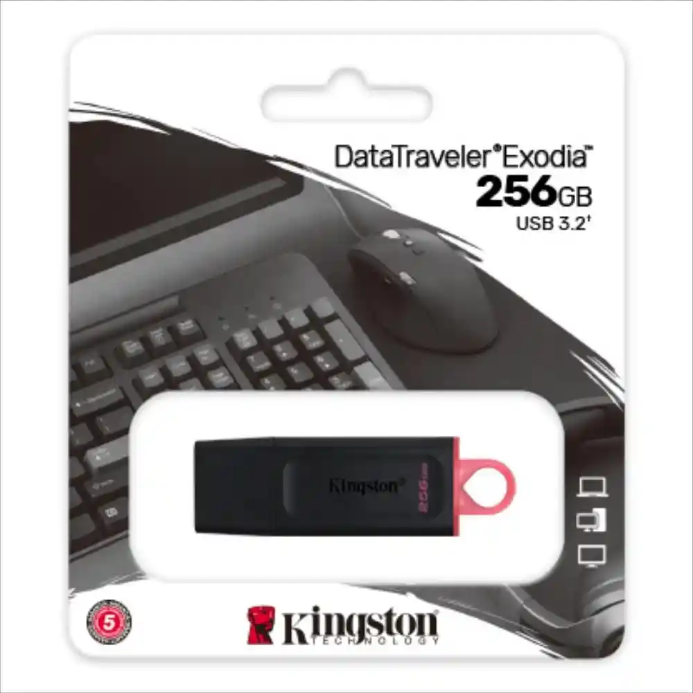 Memoria Usb Kingston Datatraveler Exodia 256gb Usb 3.2 Original