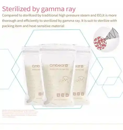 Bolsas Para Almacenamiento De Leche Materna Cmbear 30 Unid