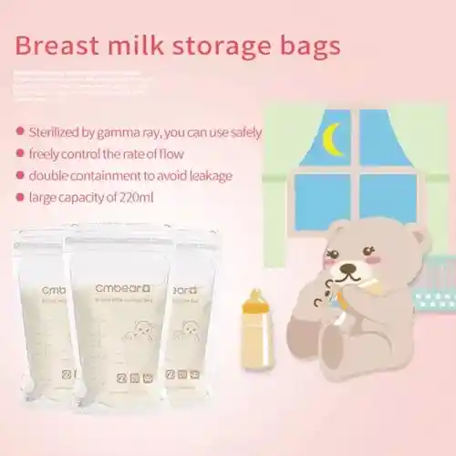 Bolsas Para Almacenamiento De Leche Materna Cmbear 30 Unid