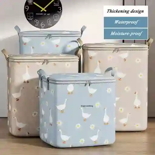 Bolsa Plegable Almacenamiento Organizador Cama Ropa Zapatos Armario 180lt