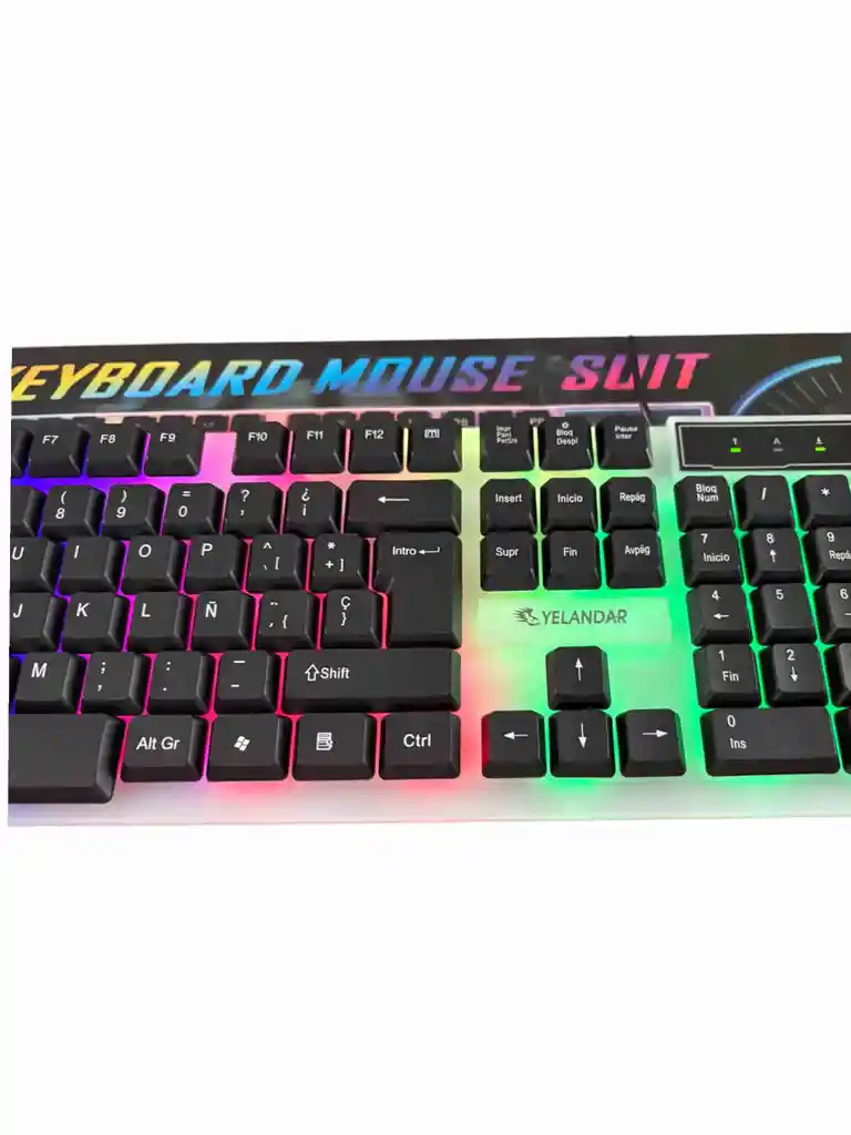 Combo Gamer | Teclado + Mouse Alámbrico Rgb