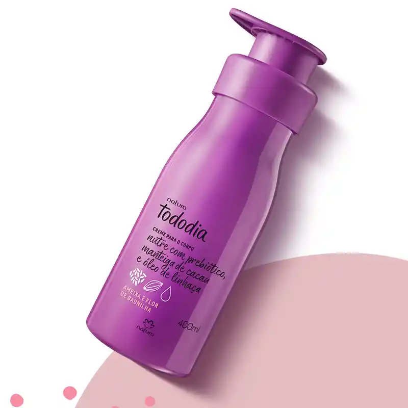 Crema Femenina Corporal Ciruela Y Flor De Vainilla 400ml