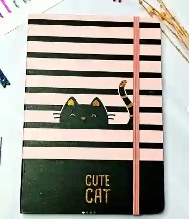 Agenda Cuadriculada Gato Ref 7