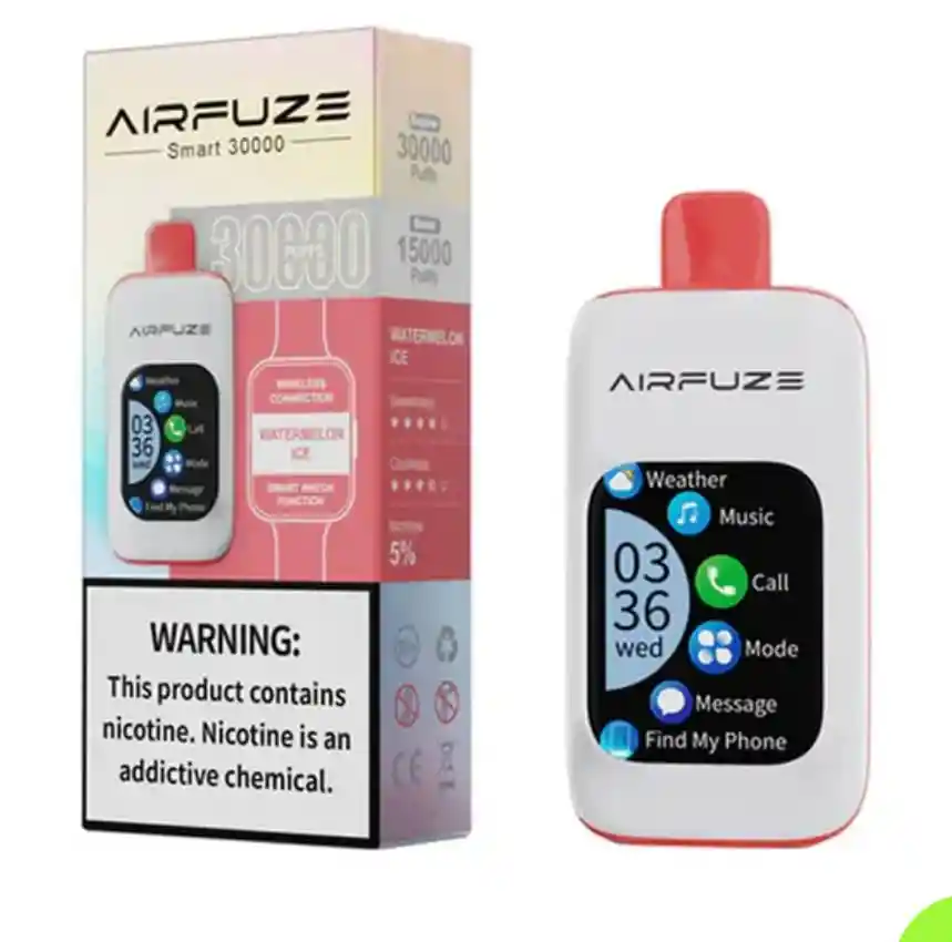 Vape Vaporizador Airfuze Smart 30.000 Puffs Sabor Sandia