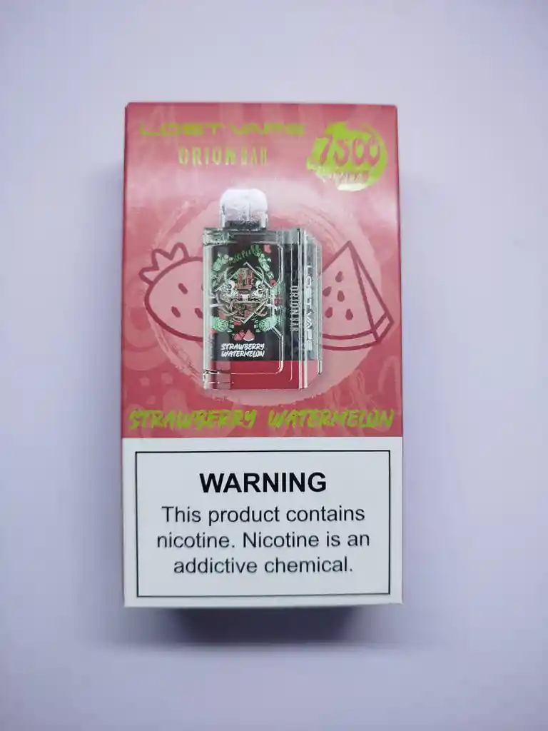 Vape Vaporizador Orion Bar 7.500 Puffs Sabor A Fresa - Kiwi