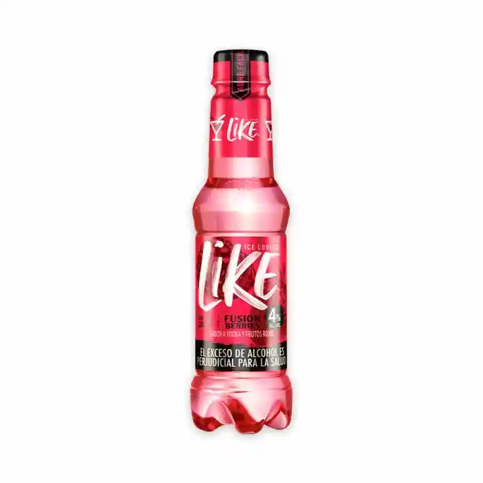 Like Aperitivo Ice Cooler Sabor A Vodka Y Frutos Rojos Pet X 300ml