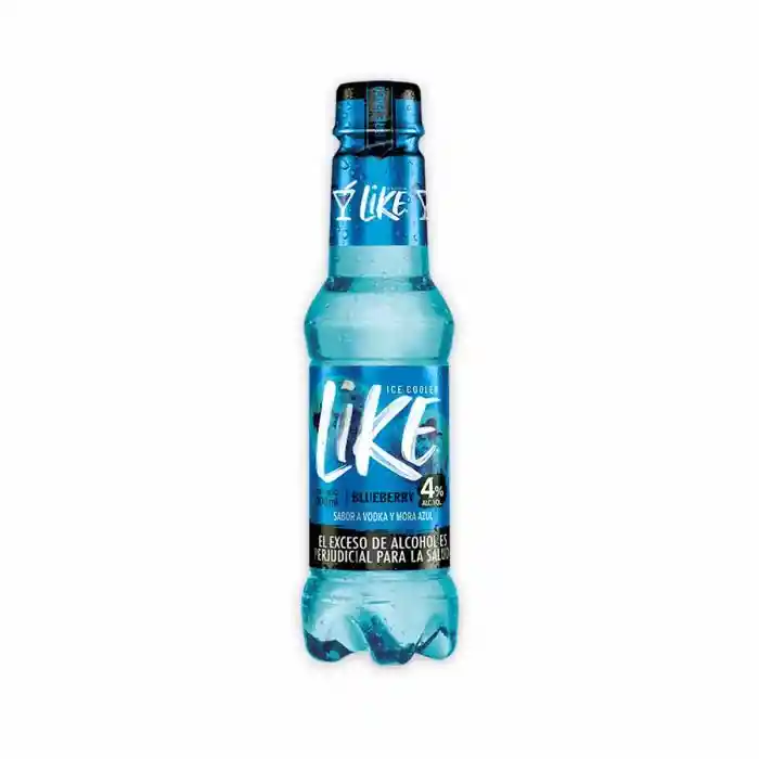 Like Aperitivo Ice Cooler Sabor A Vodka Y Mora Azul Pet X 300ml