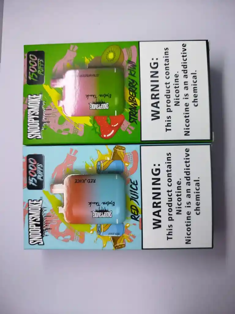 Vape Vaporizador Snoopy Extra 15.000 Puffs Sabor Red Juice