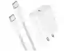 Cargador Apple De 35w Para Iphone 15 -16 Con Cable Tipo C A Tipo C