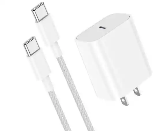 Cargador Apple De 35w Para Iphone 15 -16 Con Cable Tipo C A Tipo C