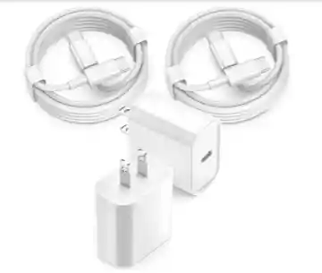 Cargador Apple De 35w Para Iphone 15 -16 Con Cable Tipo C A Tipo C