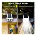 Lampara Luz Led Patio Jardin Control Remoto Reflector Solar Color Blanco Estilo Cámara Falsa