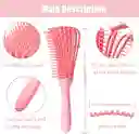 Cepillo Para Cabello Rizo Peine Pulpo Antifrizz