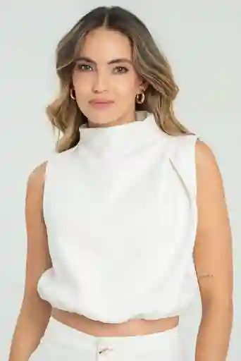 Blusa Nakhita Color Blanco Crudo Talla S