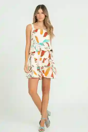 Vestido Coco Color Marfil Talla M